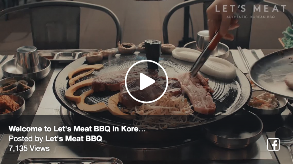 Let's Meat BBQ Introduction Video on Facebook
